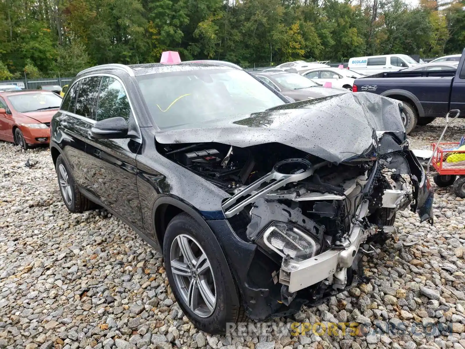 1 Photograph of a damaged car WDC0G8EB0LF673175 MERCEDES-BENZ GLC-CLASS 2020