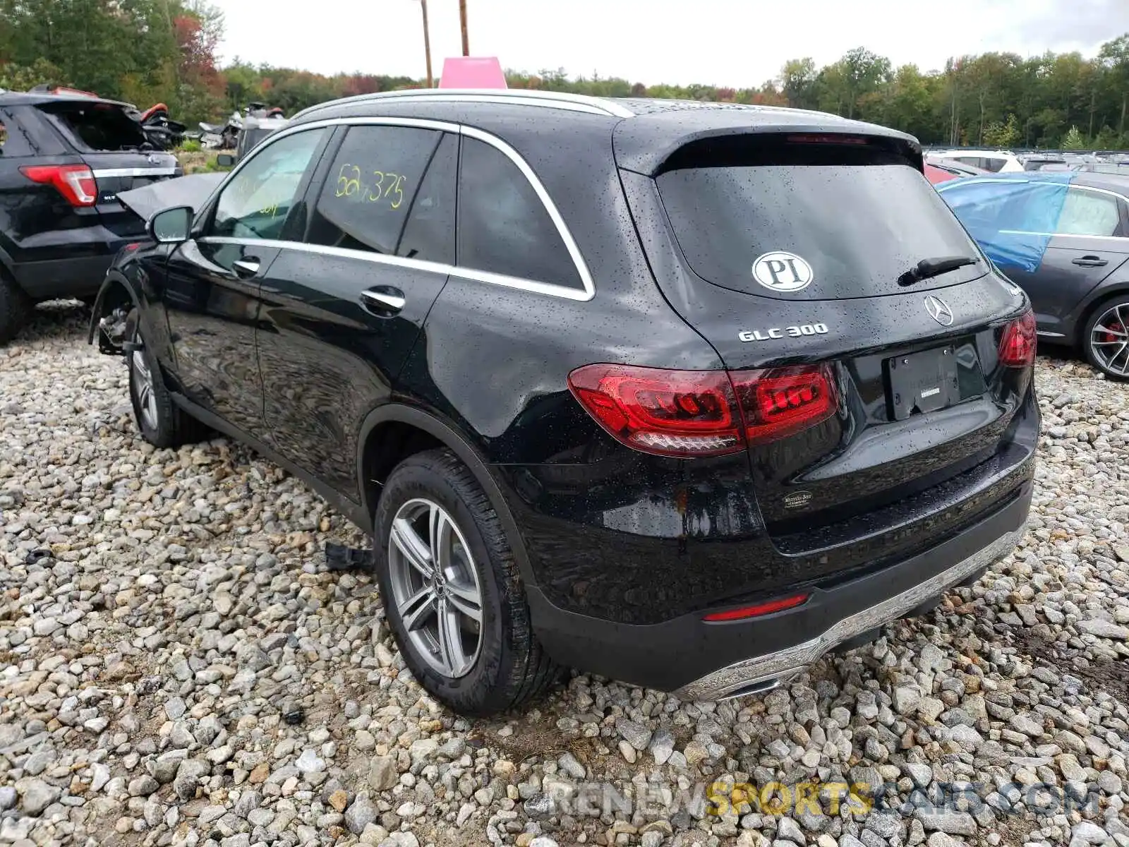 3 Photograph of a damaged car WDC0G8EB0LF673175 MERCEDES-BENZ GLC-CLASS 2020