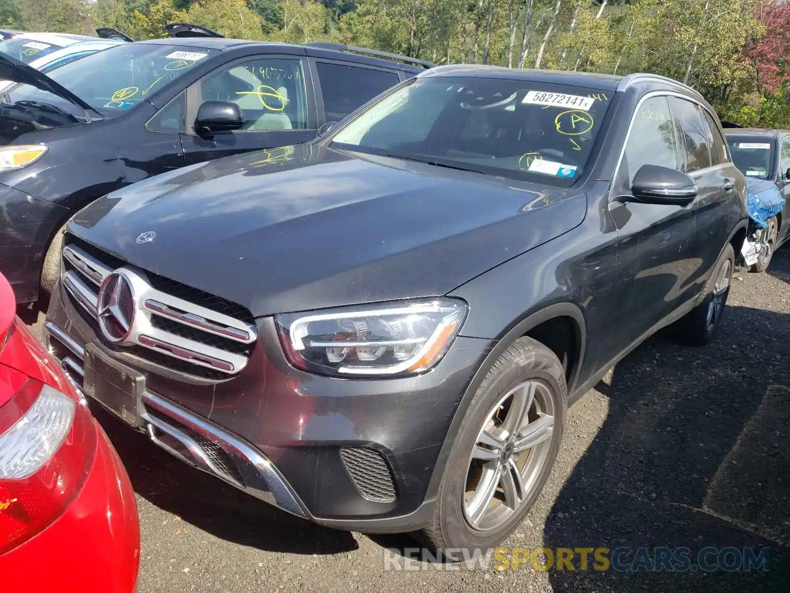 2 Photograph of a damaged car WDC0G8EB0LF688422 MERCEDES-BENZ GLC-CLASS 2020