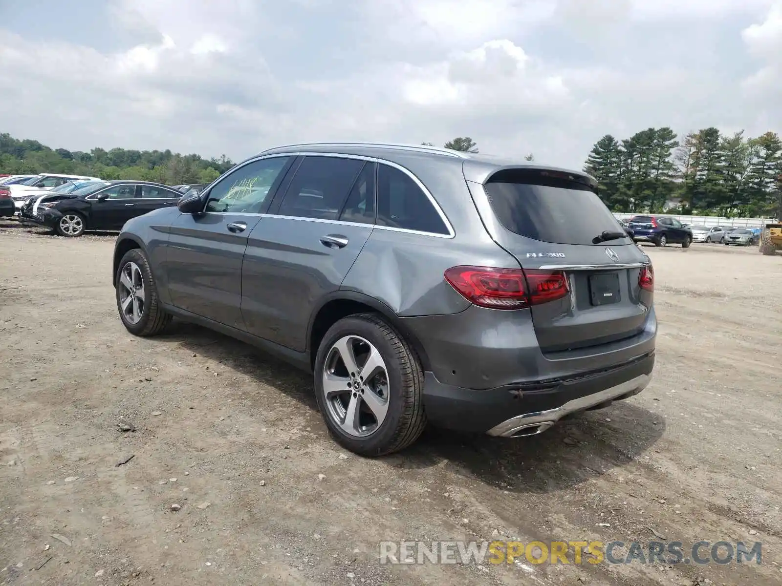 3 Photograph of a damaged car WDC0G8EB0LF689165 MERCEDES-BENZ GLC-CLASS 2020