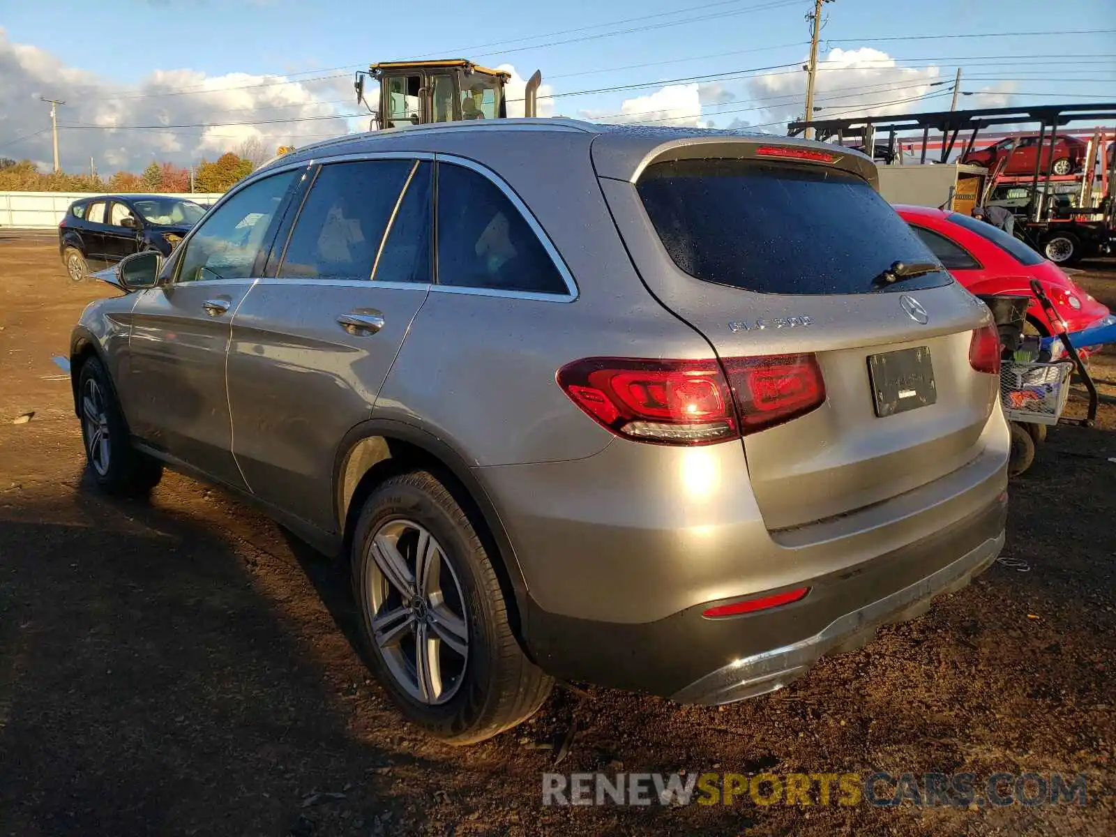 3 Photograph of a damaged car WDC0G8EB0LF704649 MERCEDES-BENZ GLC-CLASS 2020