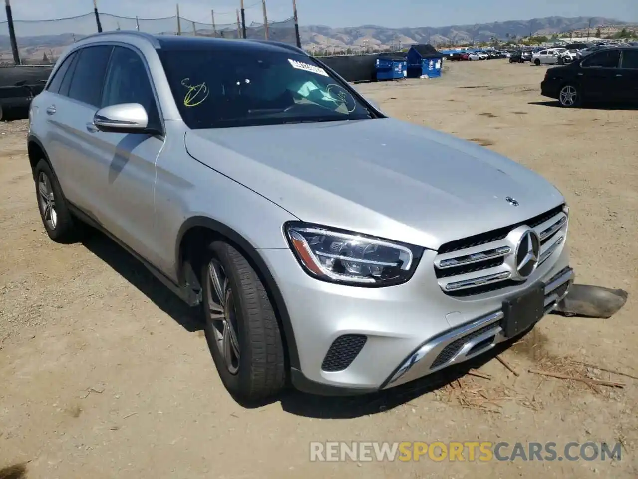 1 Photograph of a damaged car WDC0G8EB0LF722732 MERCEDES-BENZ GLC-CLASS 2020