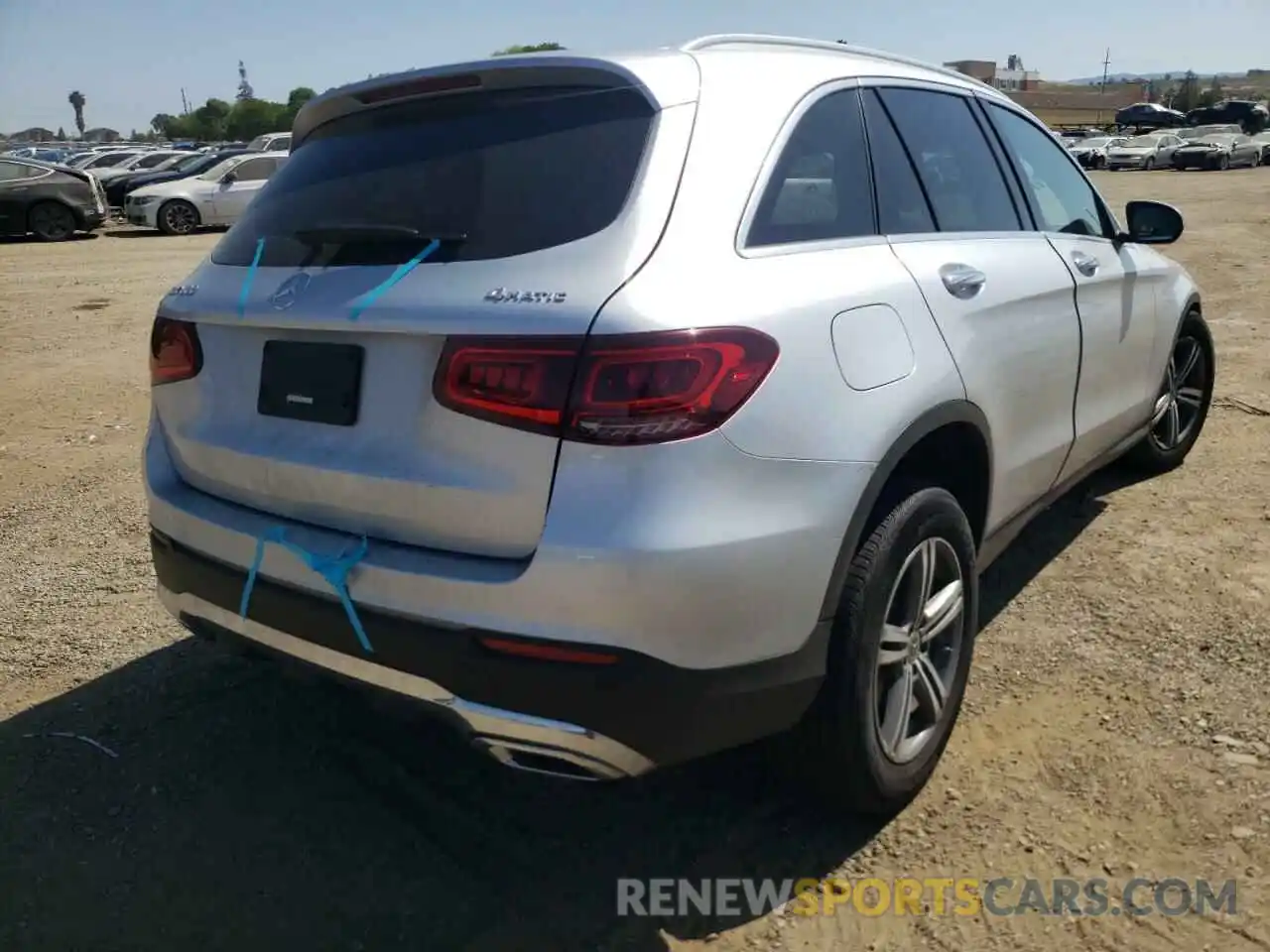 4 Photograph of a damaged car WDC0G8EB0LF722732 MERCEDES-BENZ GLC-CLASS 2020