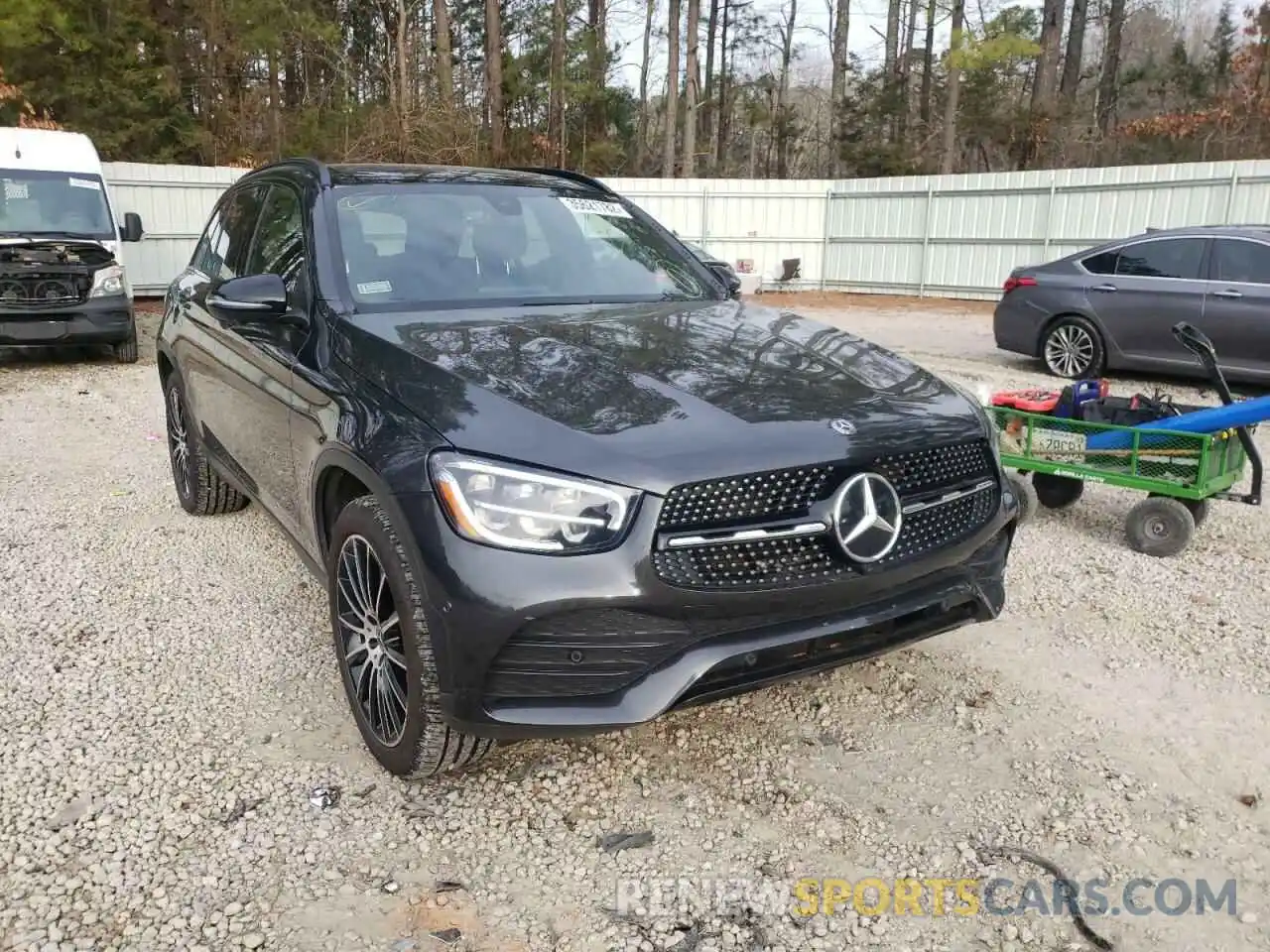 1 Photograph of a damaged car WDC0G8EB0LF725307 MERCEDES-BENZ GLC-CLASS 2020