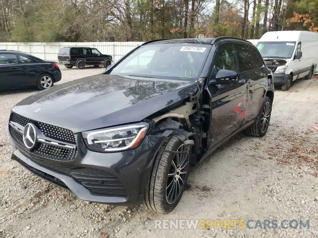 2 Photograph of a damaged car WDC0G8EB0LF725307 MERCEDES-BENZ GLC-CLASS 2020