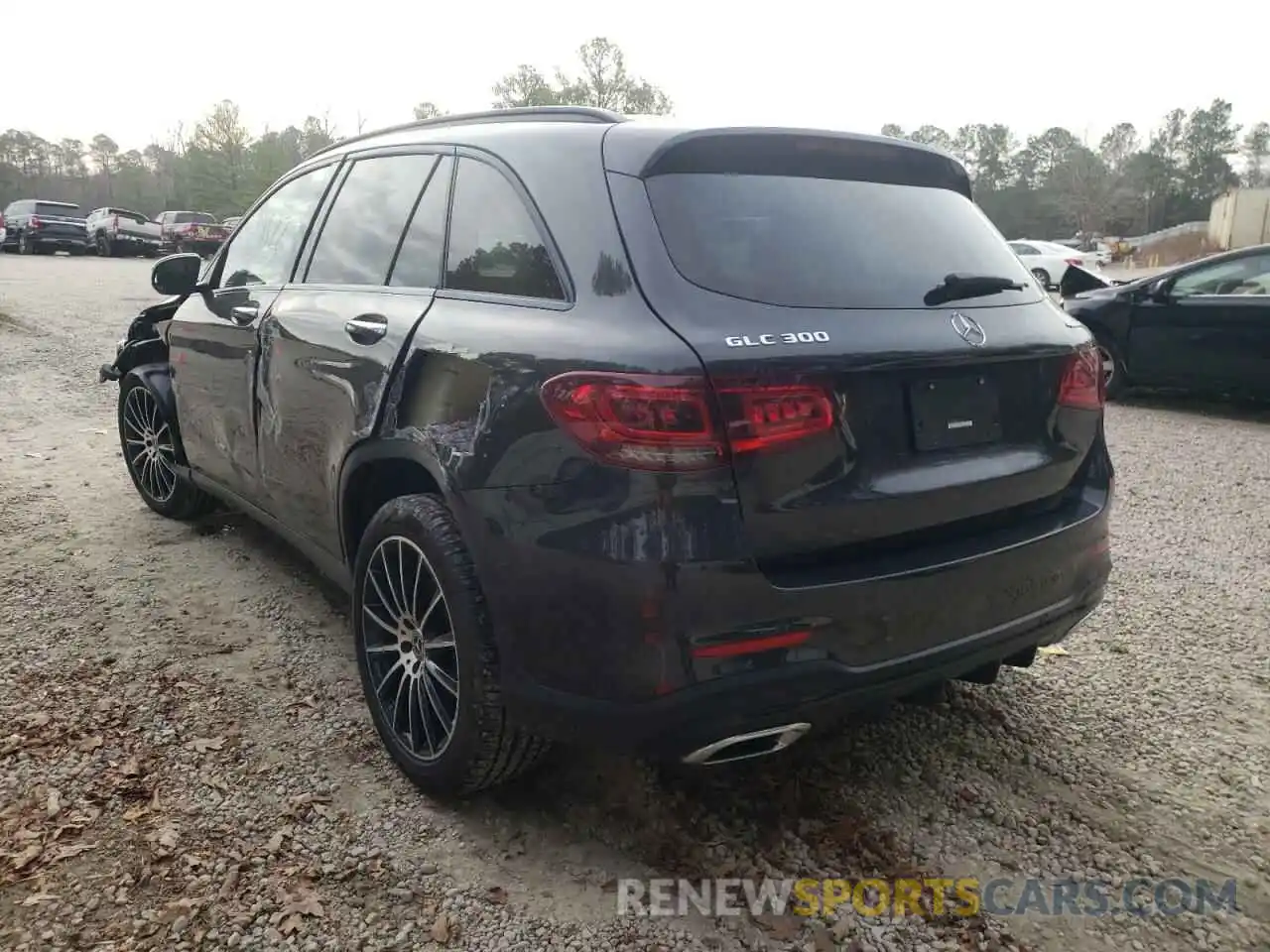 3 Photograph of a damaged car WDC0G8EB0LF725307 MERCEDES-BENZ GLC-CLASS 2020