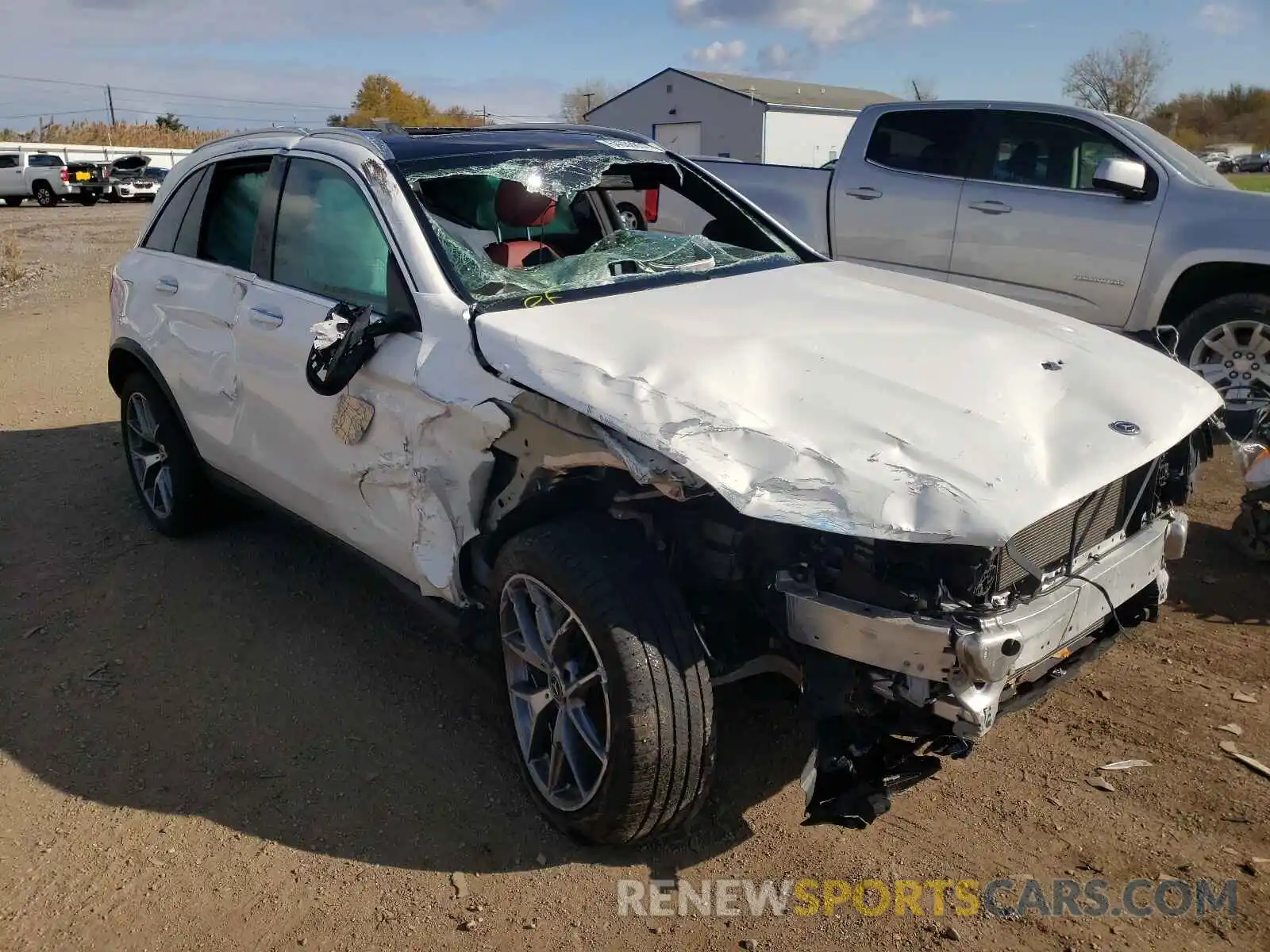 1 Photograph of a damaged car WDC0G8EB1LF691135 MERCEDES-BENZ GLC-CLASS 2020