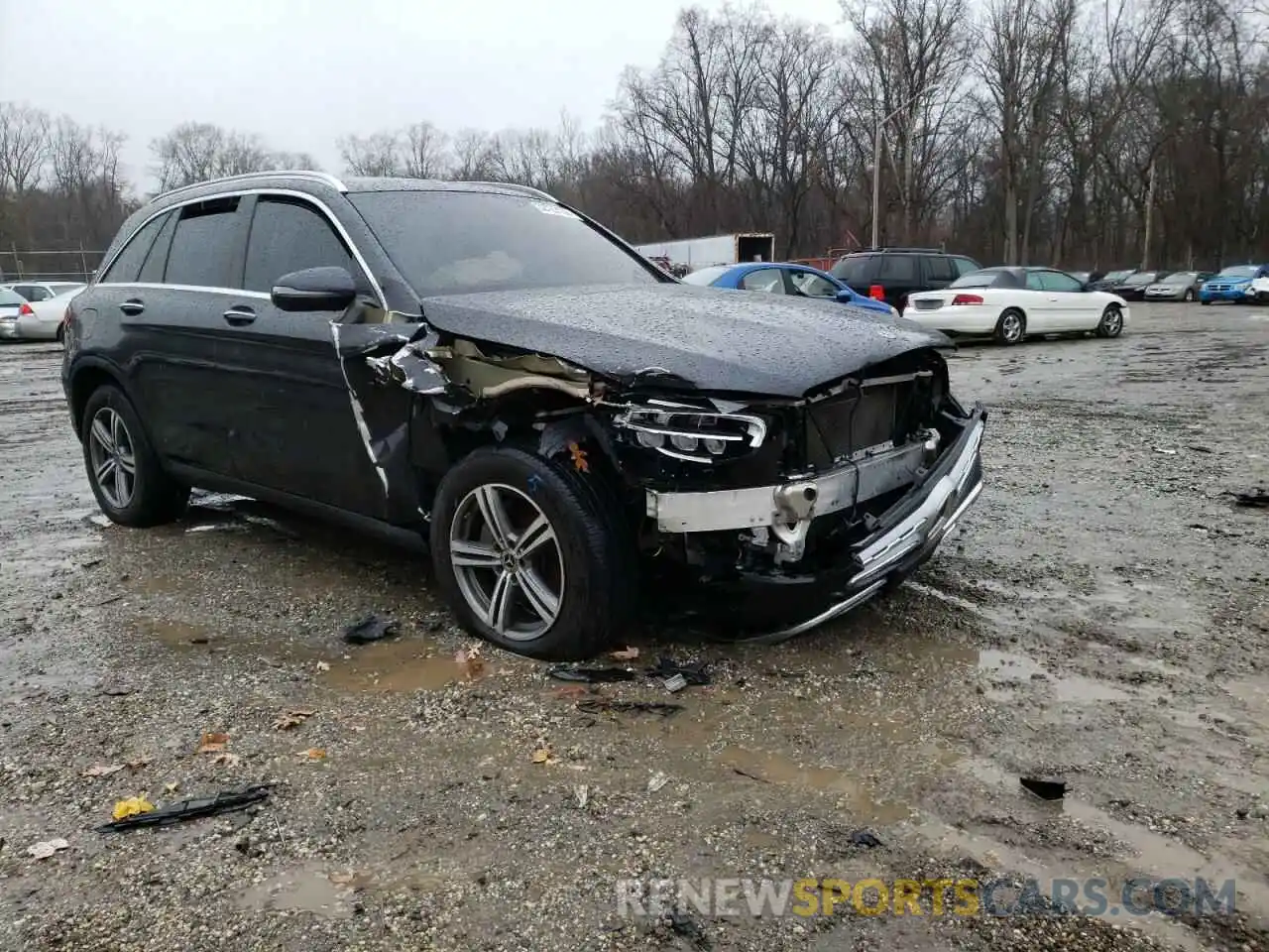 1 Photograph of a damaged car WDC0G8EB1LF709634 MERCEDES-BENZ GLC-CLASS 2020