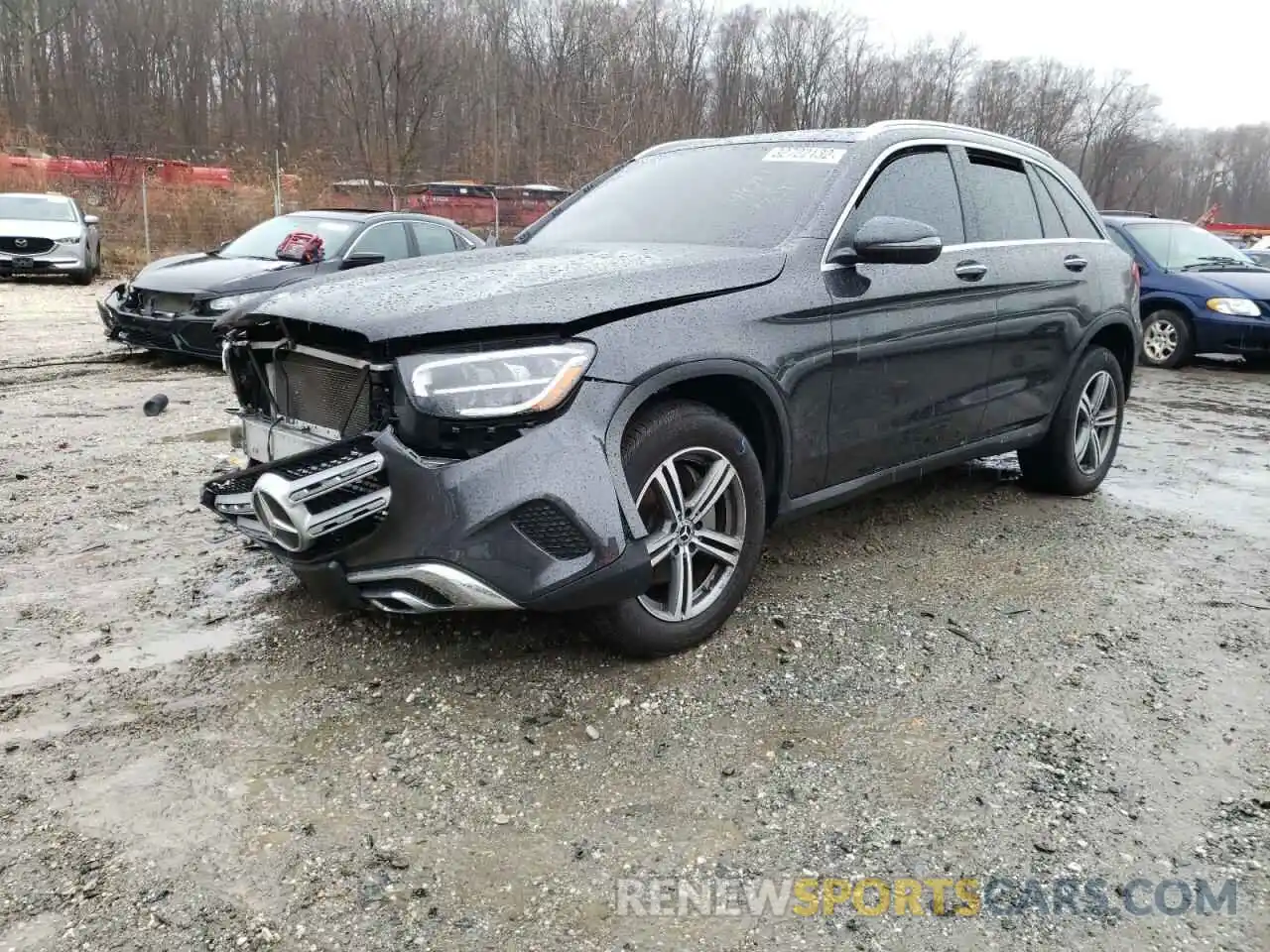 2 Photograph of a damaged car WDC0G8EB1LF709634 MERCEDES-BENZ GLC-CLASS 2020