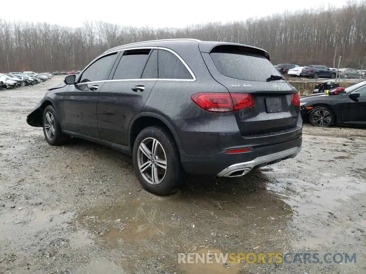 3 Photograph of a damaged car WDC0G8EB1LF709634 MERCEDES-BENZ GLC-CLASS 2020