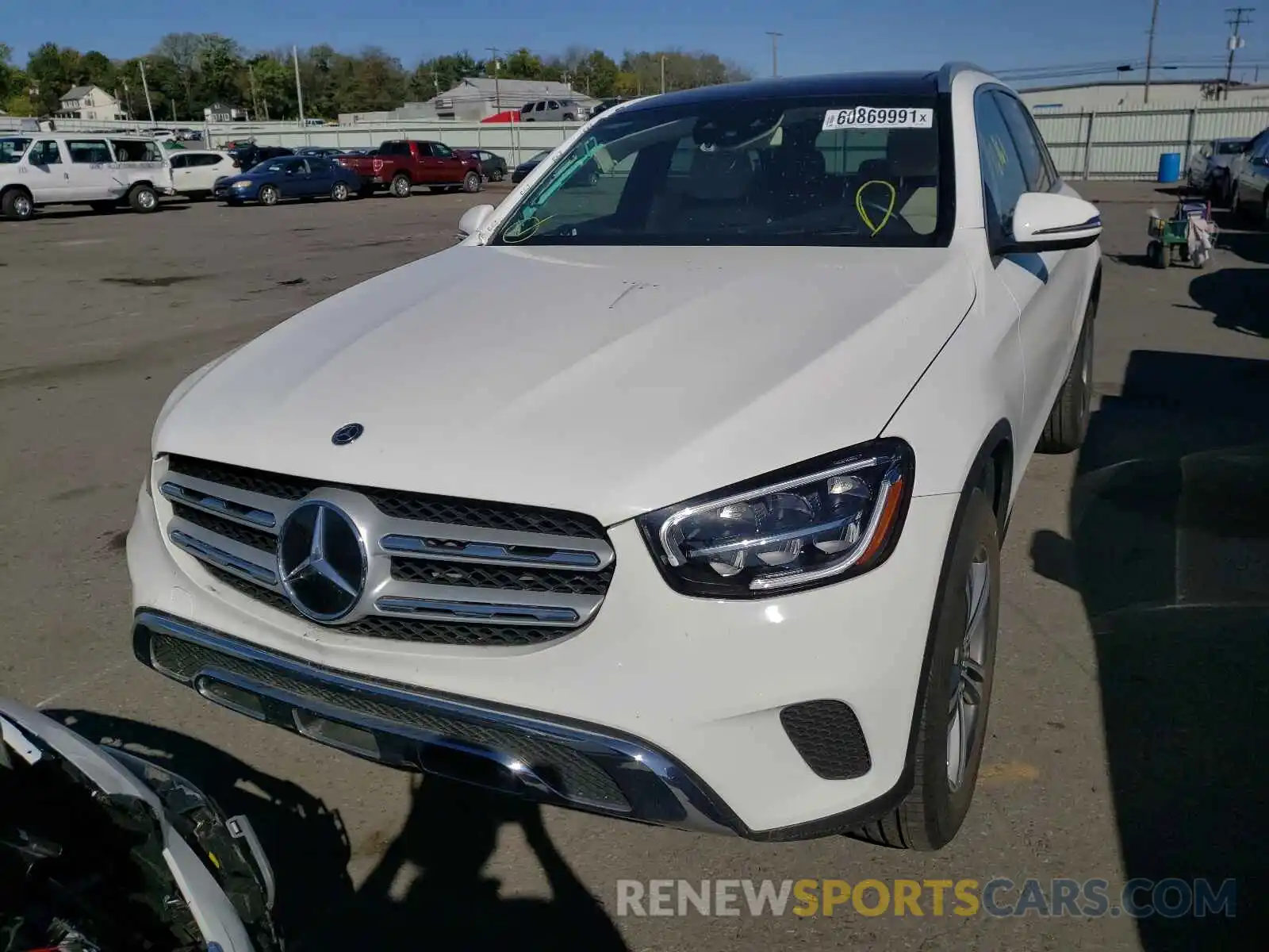 2 Photograph of a damaged car WDC0G8EB1LF723324 MERCEDES-BENZ GLC-CLASS 2020