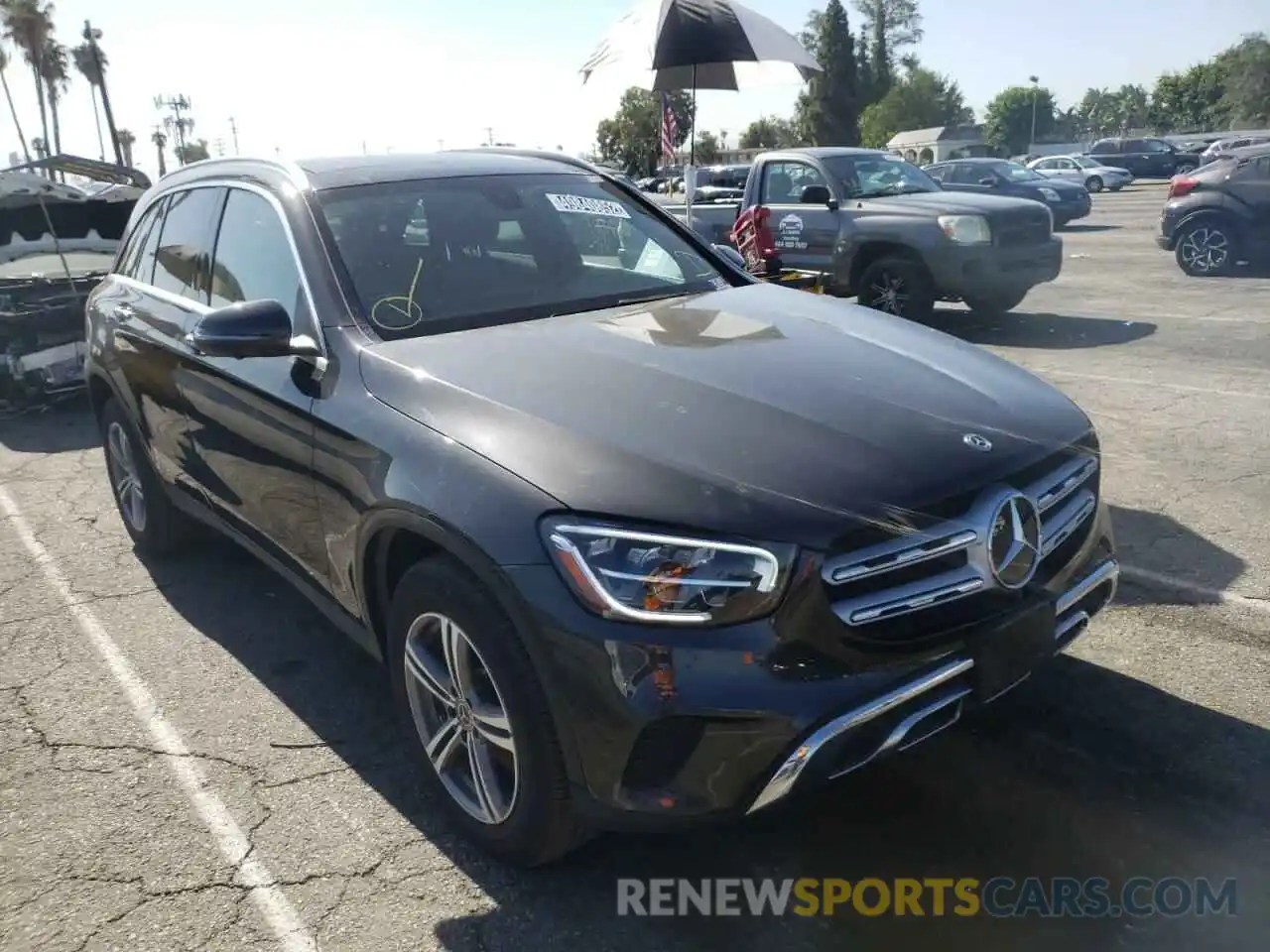 1 Photograph of a damaged car WDC0G8EB1LF755626 MERCEDES-BENZ GLC-CLASS 2020