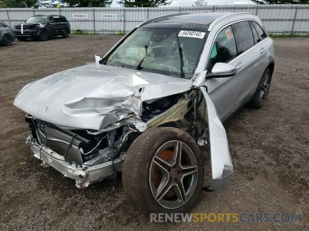 2 Photograph of a damaged car WDC0G8EB1LV211424 MERCEDES-BENZ GLC-CLASS 2020