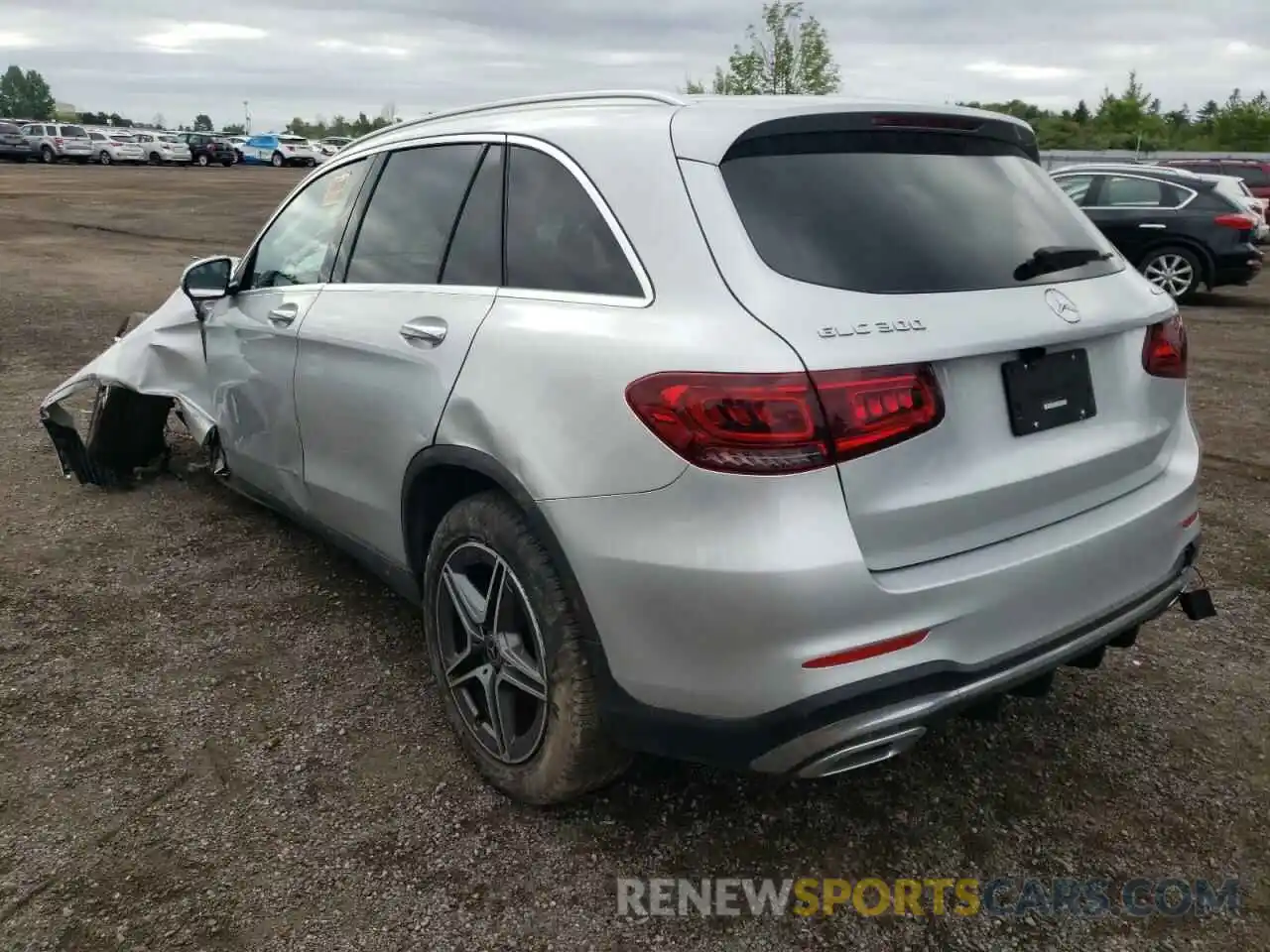 3 Photograph of a damaged car WDC0G8EB1LV211424 MERCEDES-BENZ GLC-CLASS 2020