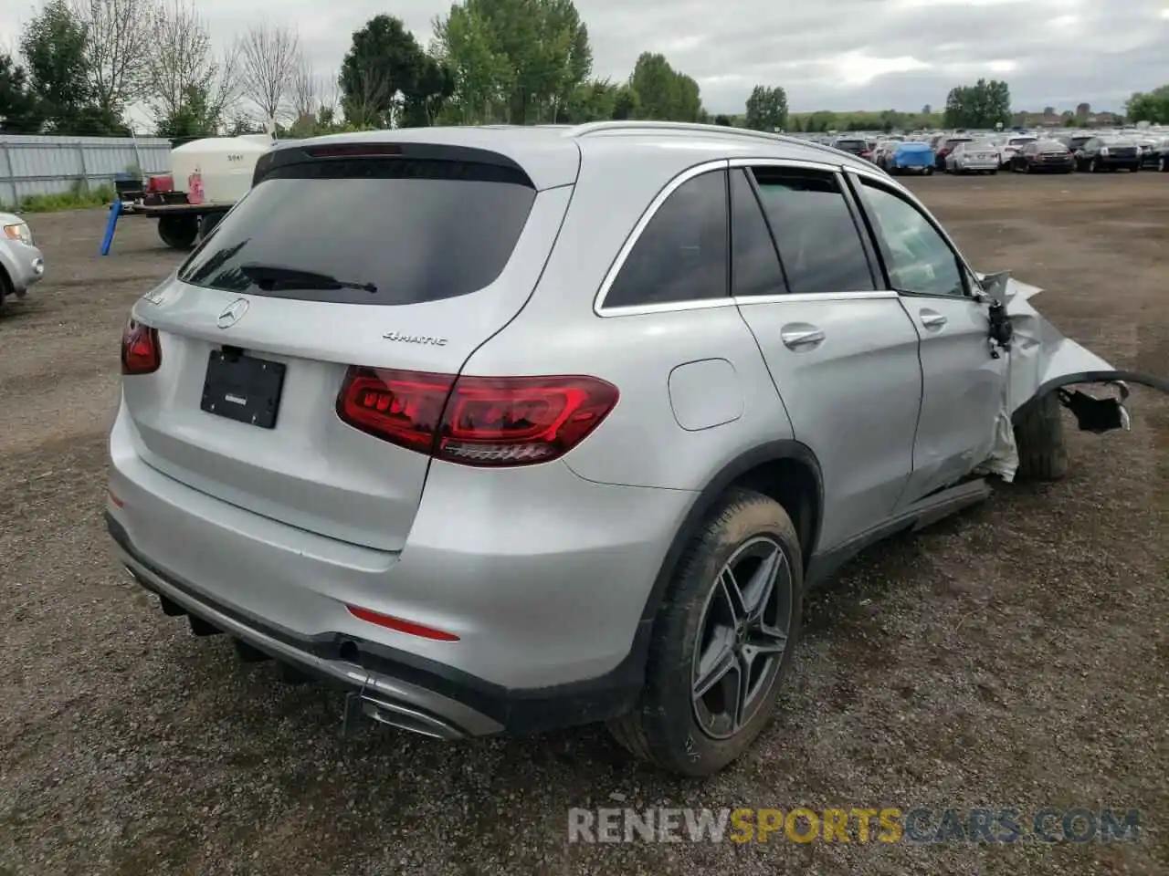 4 Photograph of a damaged car WDC0G8EB1LV211424 MERCEDES-BENZ GLC-CLASS 2020