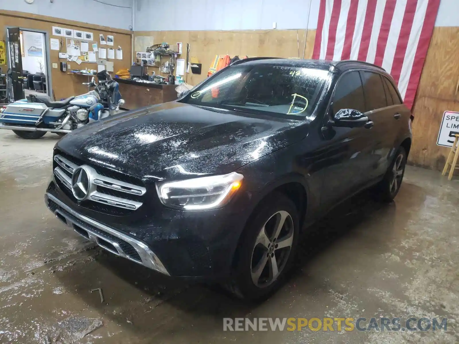 2 Photograph of a damaged car WDC0G8EB2LF690141 MERCEDES-BENZ GLC-CLASS 2020