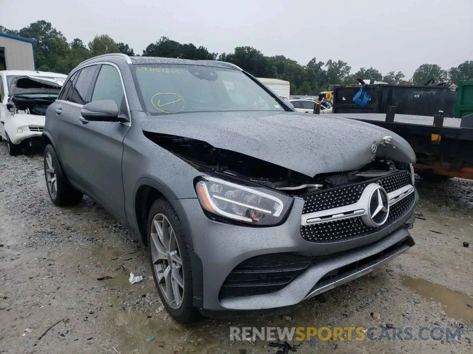 1 Photograph of a damaged car WDC0G8EB2LF714017 MERCEDES-BENZ GLC-CLASS 2020