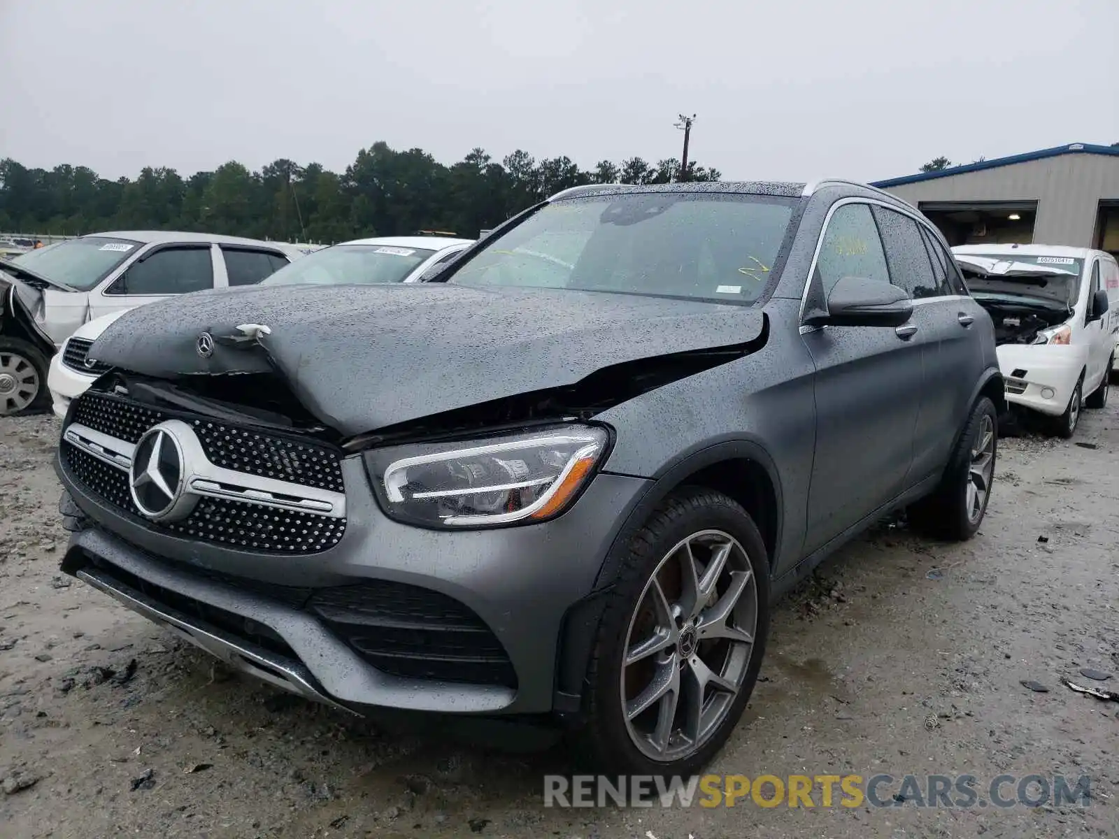 2 Photograph of a damaged car WDC0G8EB2LF714017 MERCEDES-BENZ GLC-CLASS 2020