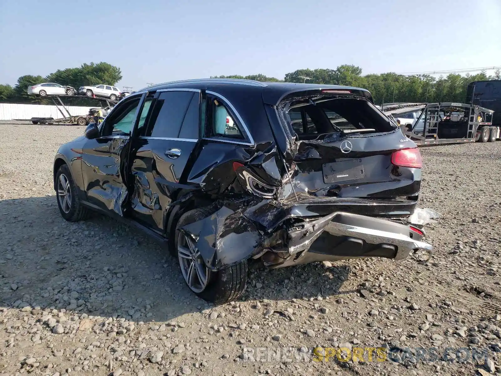 3 Photograph of a damaged car WDC0G8EB2LF723171 MERCEDES-BENZ GLC-CLASS 2020