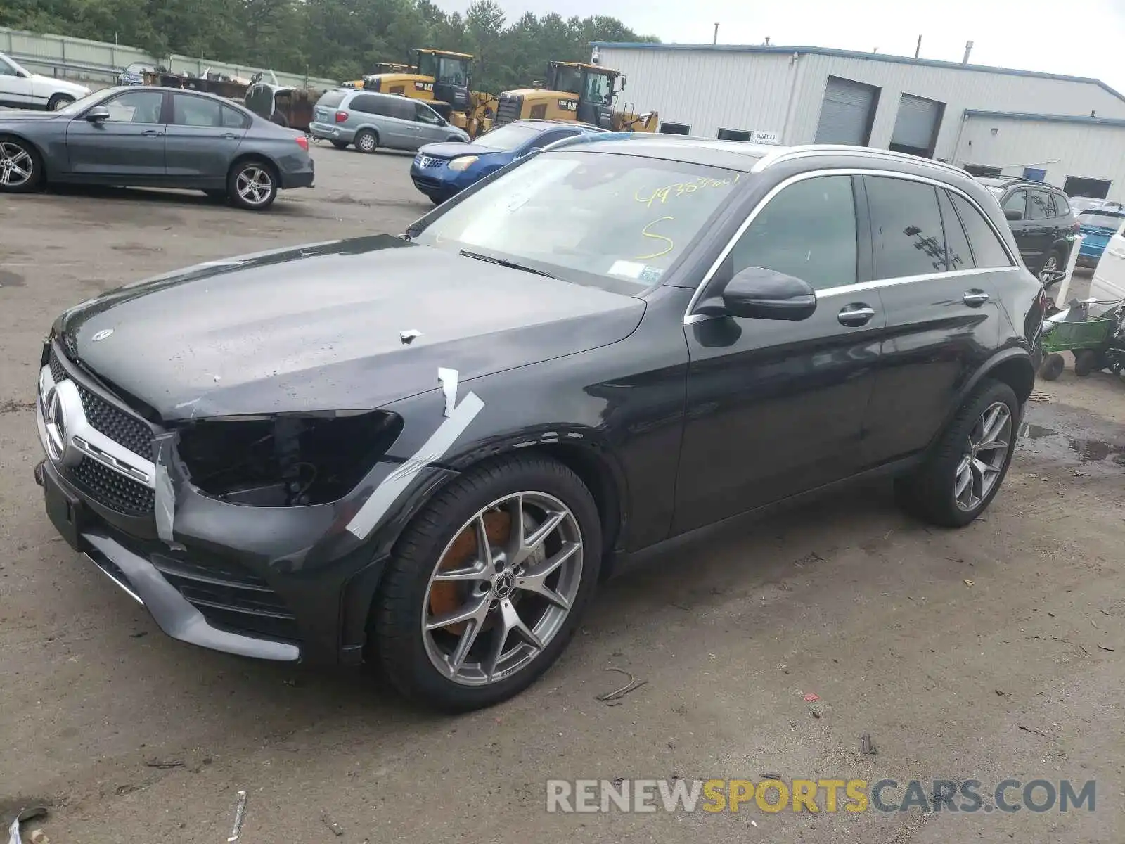 2 Photograph of a damaged car WDC0G8EB2LF751410 MERCEDES-BENZ GLC-CLASS 2020