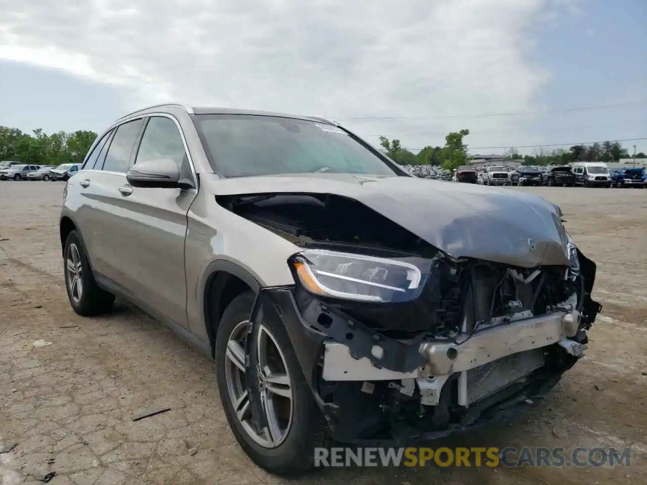 1 Photograph of a damaged car WDC0G8EB3LF696353 MERCEDES-BENZ GLC-CLASS 2020