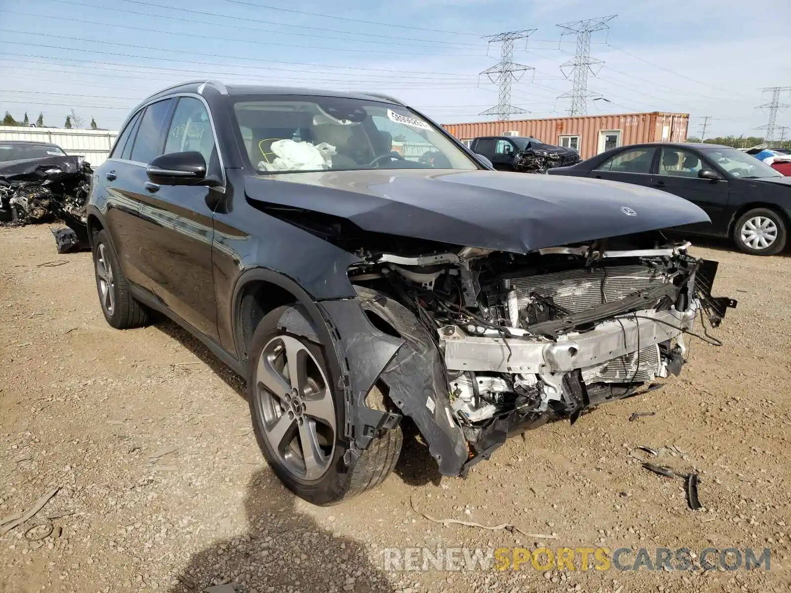 1 Photograph of a damaged car WDC0G8EB3LF702894 MERCEDES-BENZ GLC-CLASS 2020