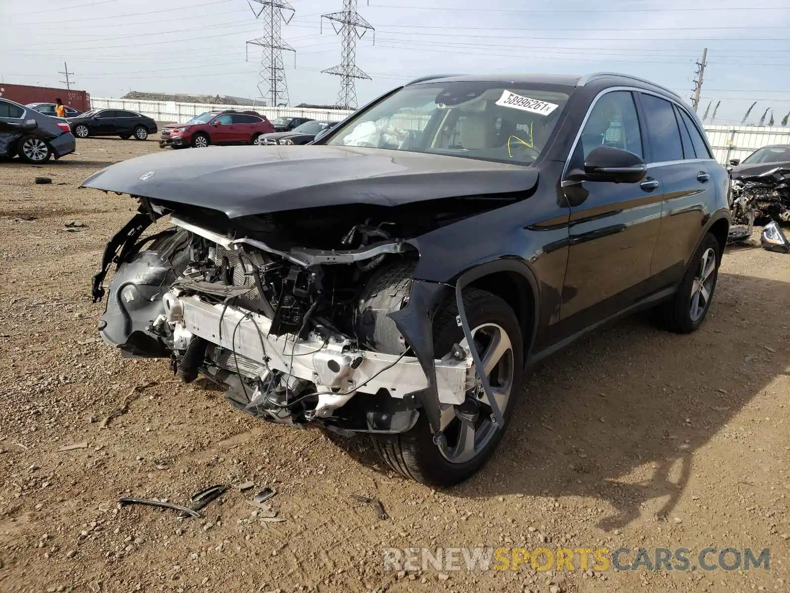 2 Photograph of a damaged car WDC0G8EB3LF702894 MERCEDES-BENZ GLC-CLASS 2020