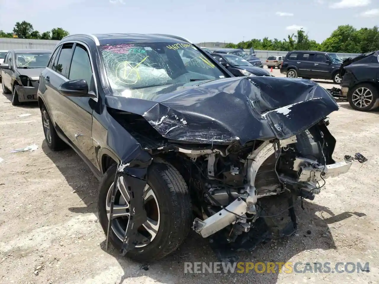 1 Photograph of a damaged car WDC0G8EB3LF719078 MERCEDES-BENZ GLC-CLASS 2020