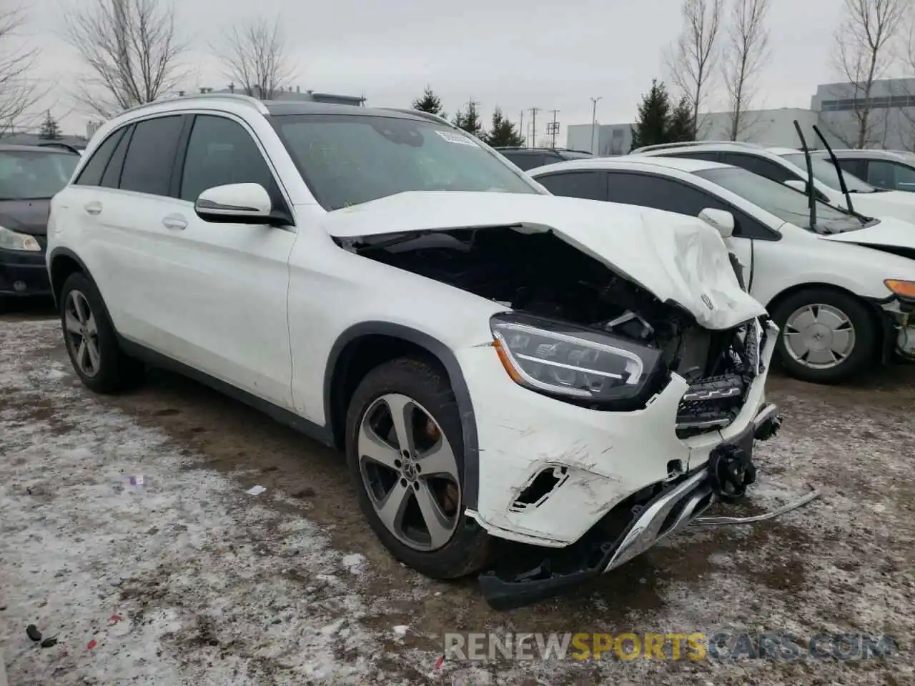 1 Photograph of a damaged car WDC0G8EB3LV223350 MERCEDES-BENZ GLC-CLASS 2020