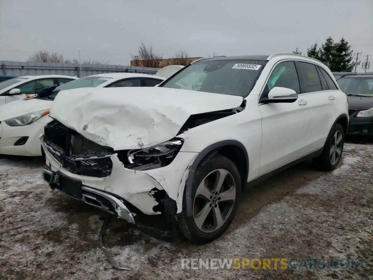 2 Photograph of a damaged car WDC0G8EB3LV223350 MERCEDES-BENZ GLC-CLASS 2020