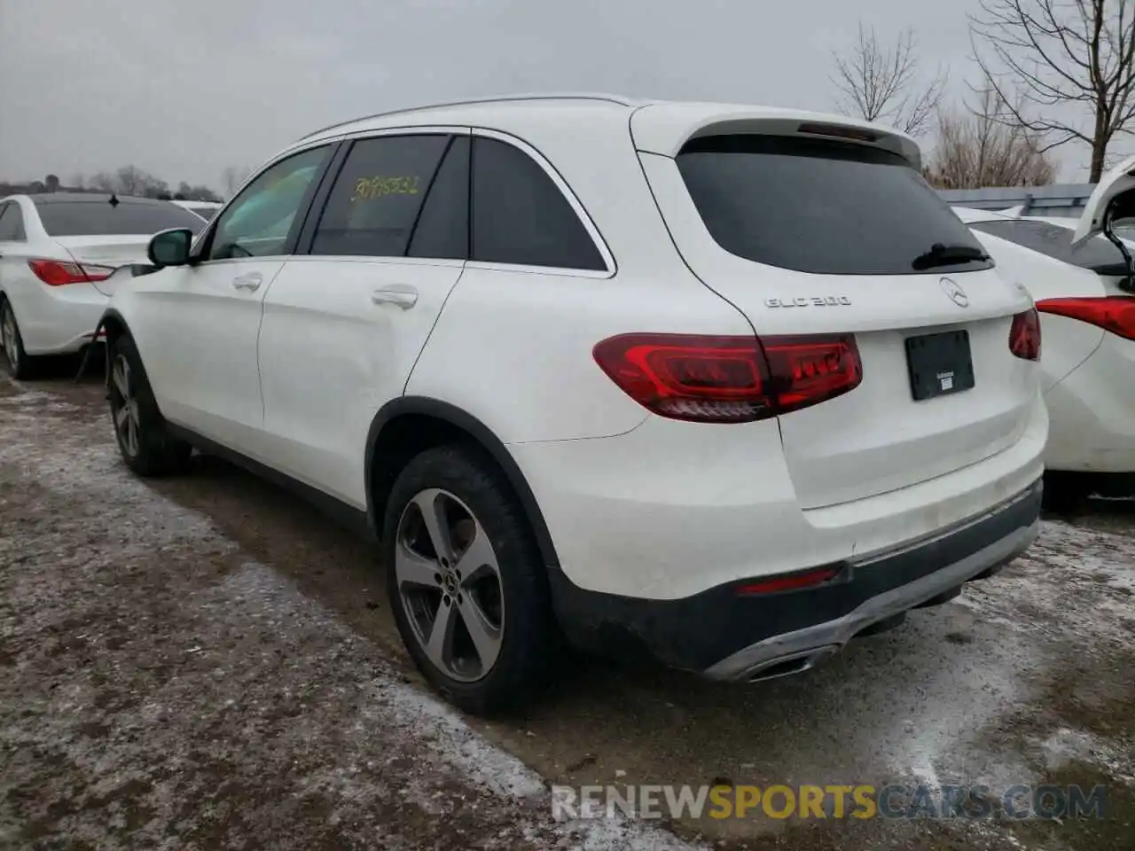 3 Photograph of a damaged car WDC0G8EB3LV223350 MERCEDES-BENZ GLC-CLASS 2020