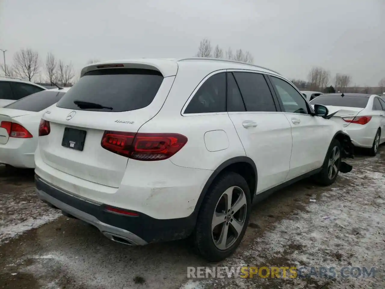 4 Фотография поврежденного автомобиля WDC0G8EB3LV223350 MERCEDES-BENZ GLC-CLASS 2020