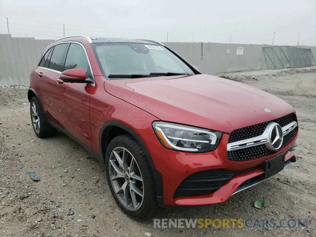 1 Photograph of a damaged car WDC0G8EB4LF700331 MERCEDES-BENZ GLC-CLASS 2020