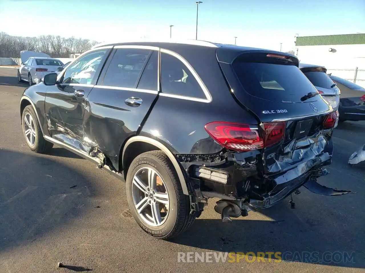 3 Photograph of a damaged car WDC0G8EB4LF705416 MERCEDES-BENZ GLC-CLASS 2020