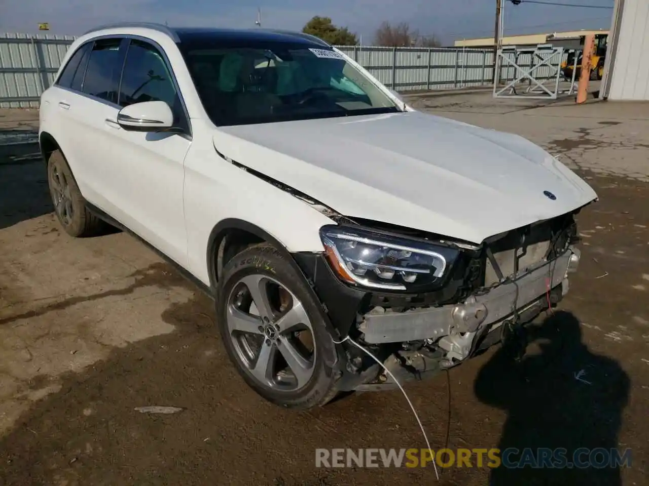 1 Photograph of a damaged car WDC0G8EB4LF709756 MERCEDES-BENZ GLC-CLASS 2020