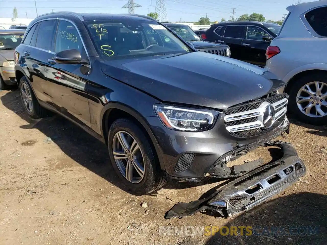 1 Photograph of a damaged car WDC0G8EB4LF711328 MERCEDES-BENZ GLC-CLASS 2020