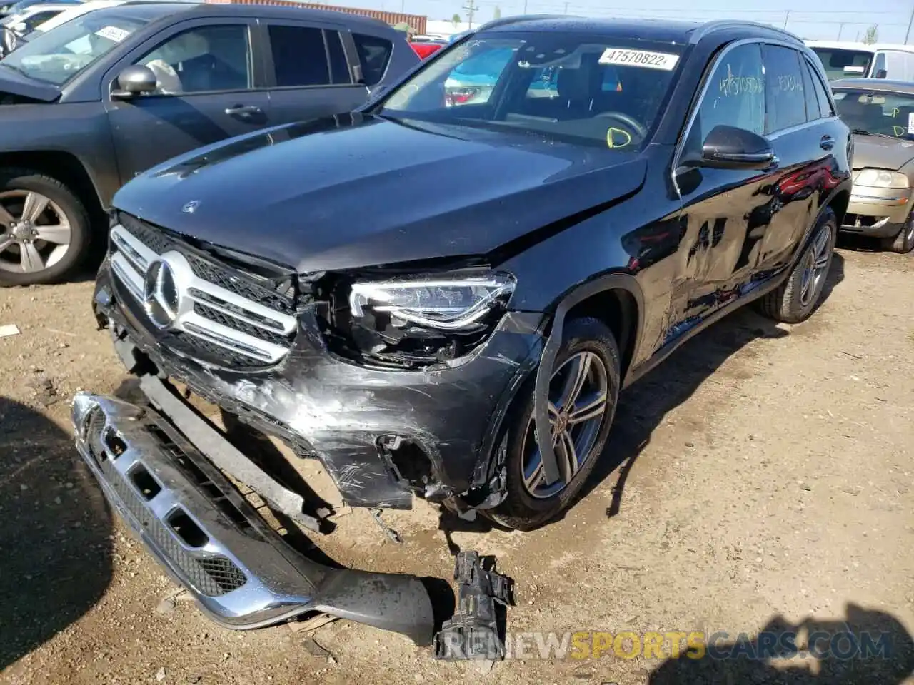 2 Photograph of a damaged car WDC0G8EB4LF711328 MERCEDES-BENZ GLC-CLASS 2020