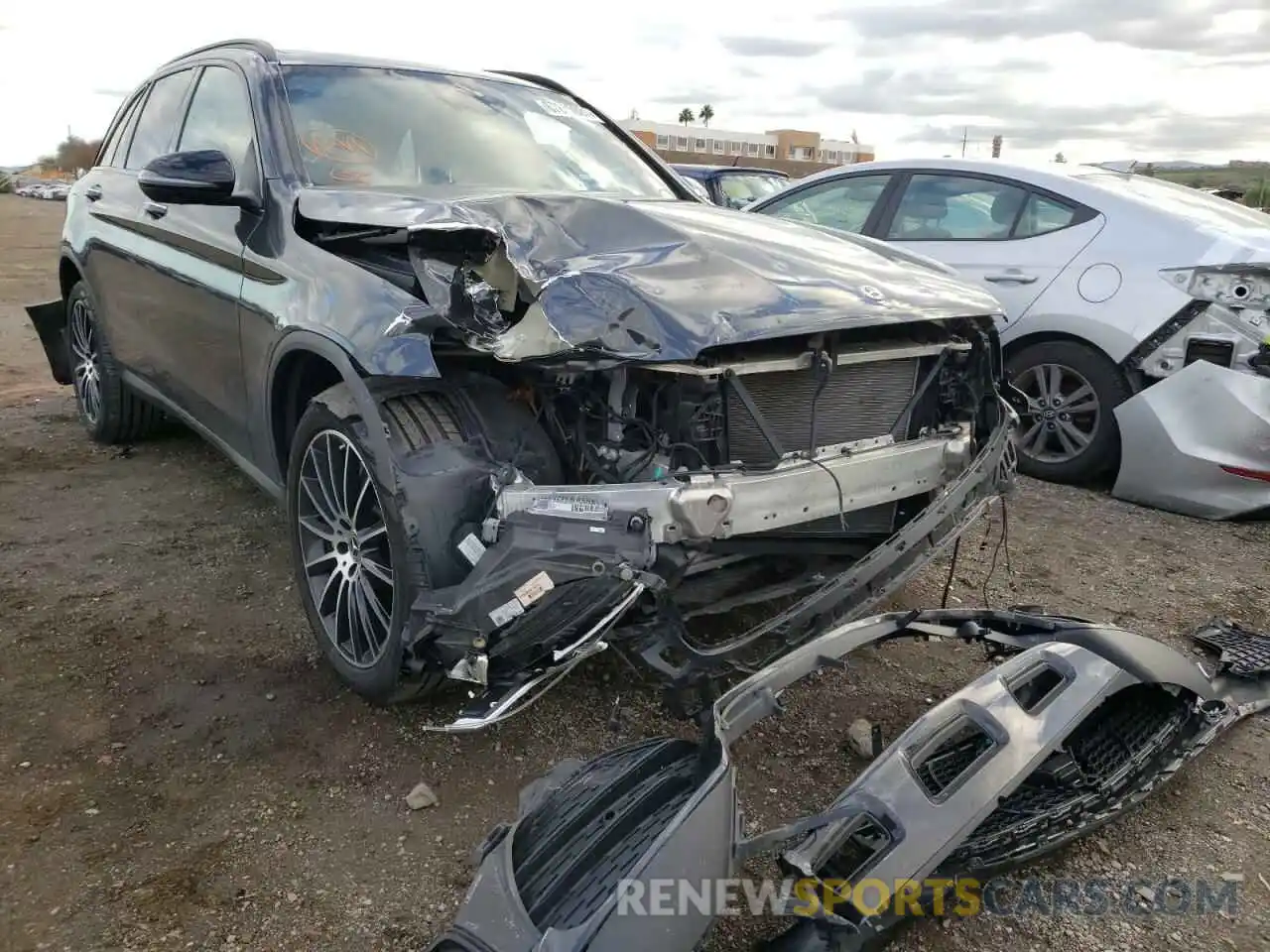 1 Photograph of a damaged car WDC0G8EB4LF721521 MERCEDES-BENZ GLC-CLASS 2020