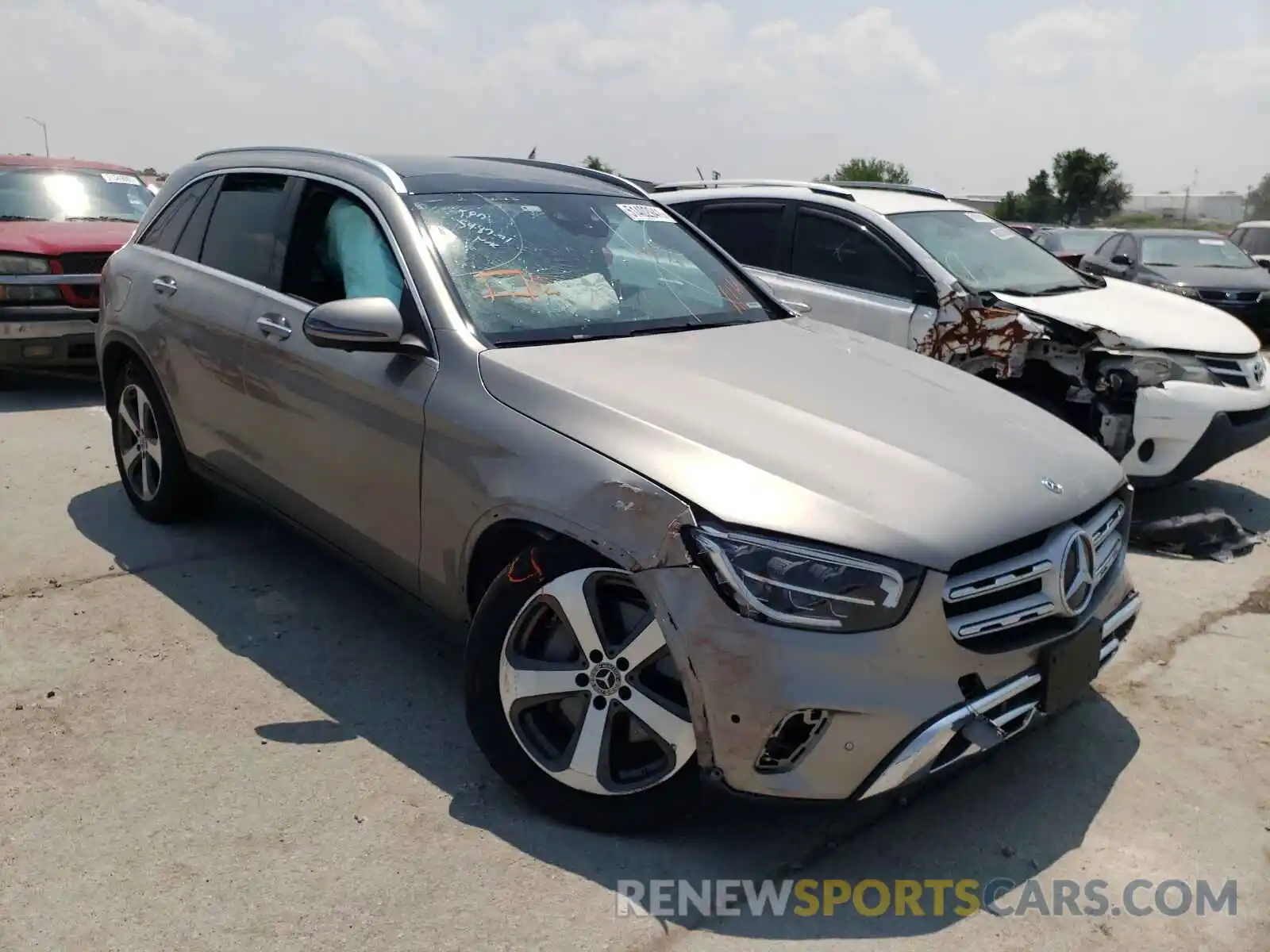 1 Photograph of a damaged car WDC0G8EB4LF736343 MERCEDES-BENZ GLC-CLASS 2020