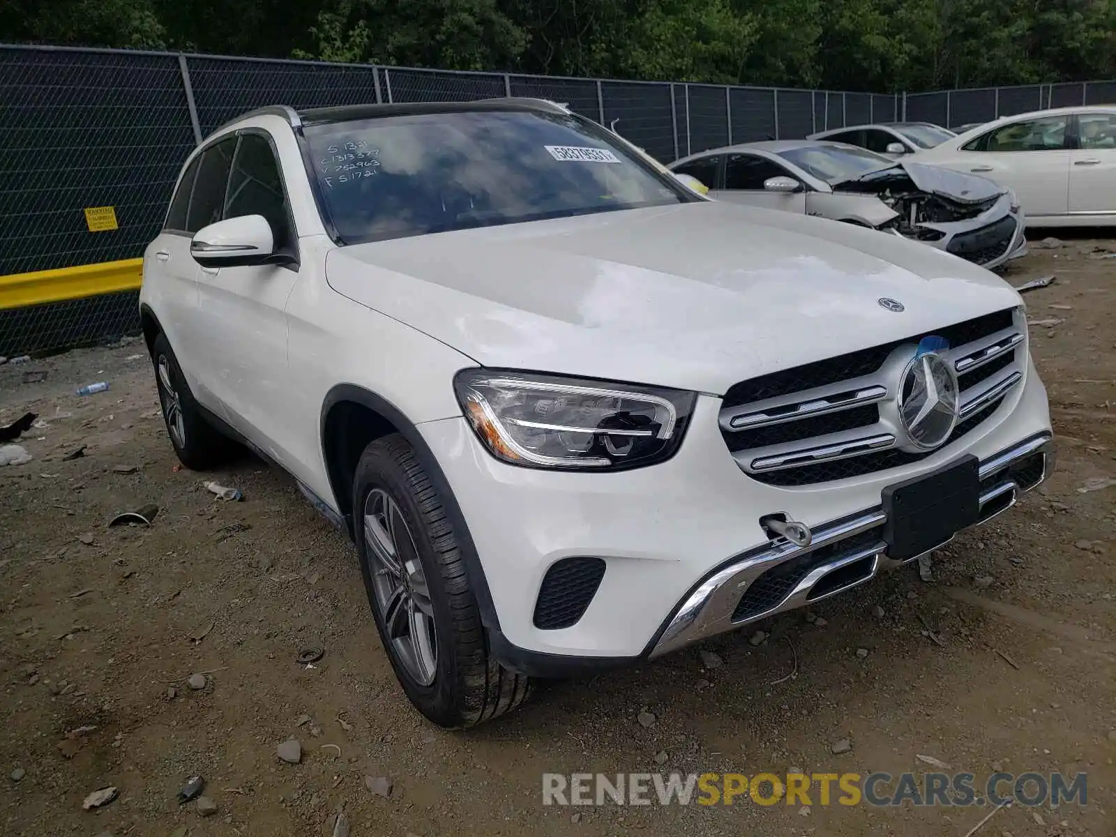 1 Photograph of a damaged car WDC0G8EB4LF752963 MERCEDES-BENZ GLC-CLASS 2020