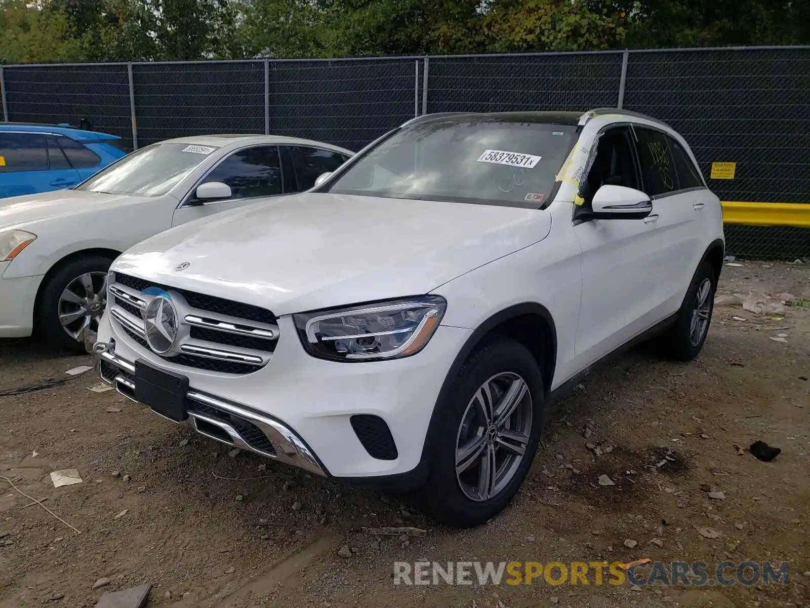 2 Photograph of a damaged car WDC0G8EB4LF752963 MERCEDES-BENZ GLC-CLASS 2020