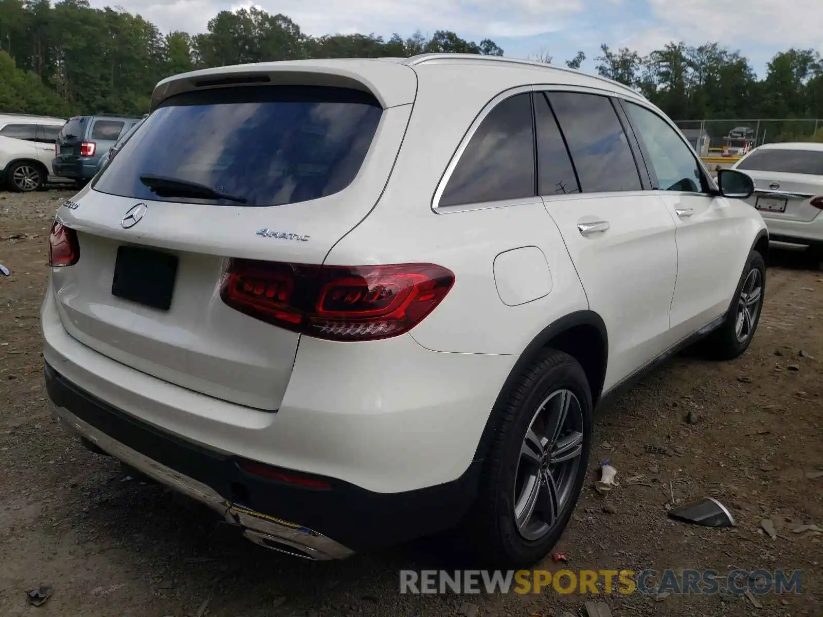 4 Photograph of a damaged car WDC0G8EB4LF752963 MERCEDES-BENZ GLC-CLASS 2020