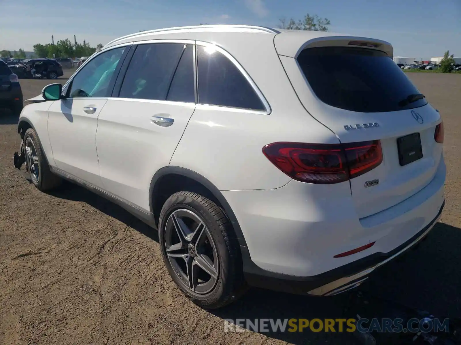 3 Photograph of a damaged car WDC0G8EB4LV209523 MERCEDES-BENZ GLC-CLASS 2020