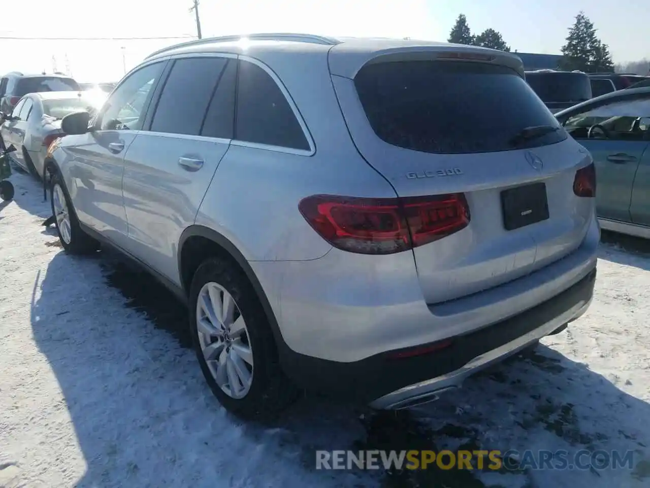 3 Photograph of a damaged car WDC0G8EB5LF676878 MERCEDES-BENZ GLC-CLASS 2020