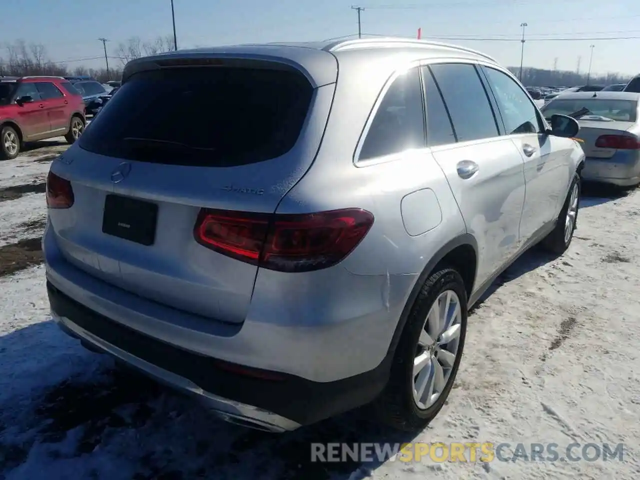 4 Photograph of a damaged car WDC0G8EB5LF676878 MERCEDES-BENZ GLC-CLASS 2020