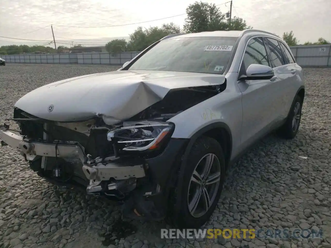 2 Photograph of a damaged car WDC0G8EB5LF711595 MERCEDES-BENZ GLC-CLASS 2020