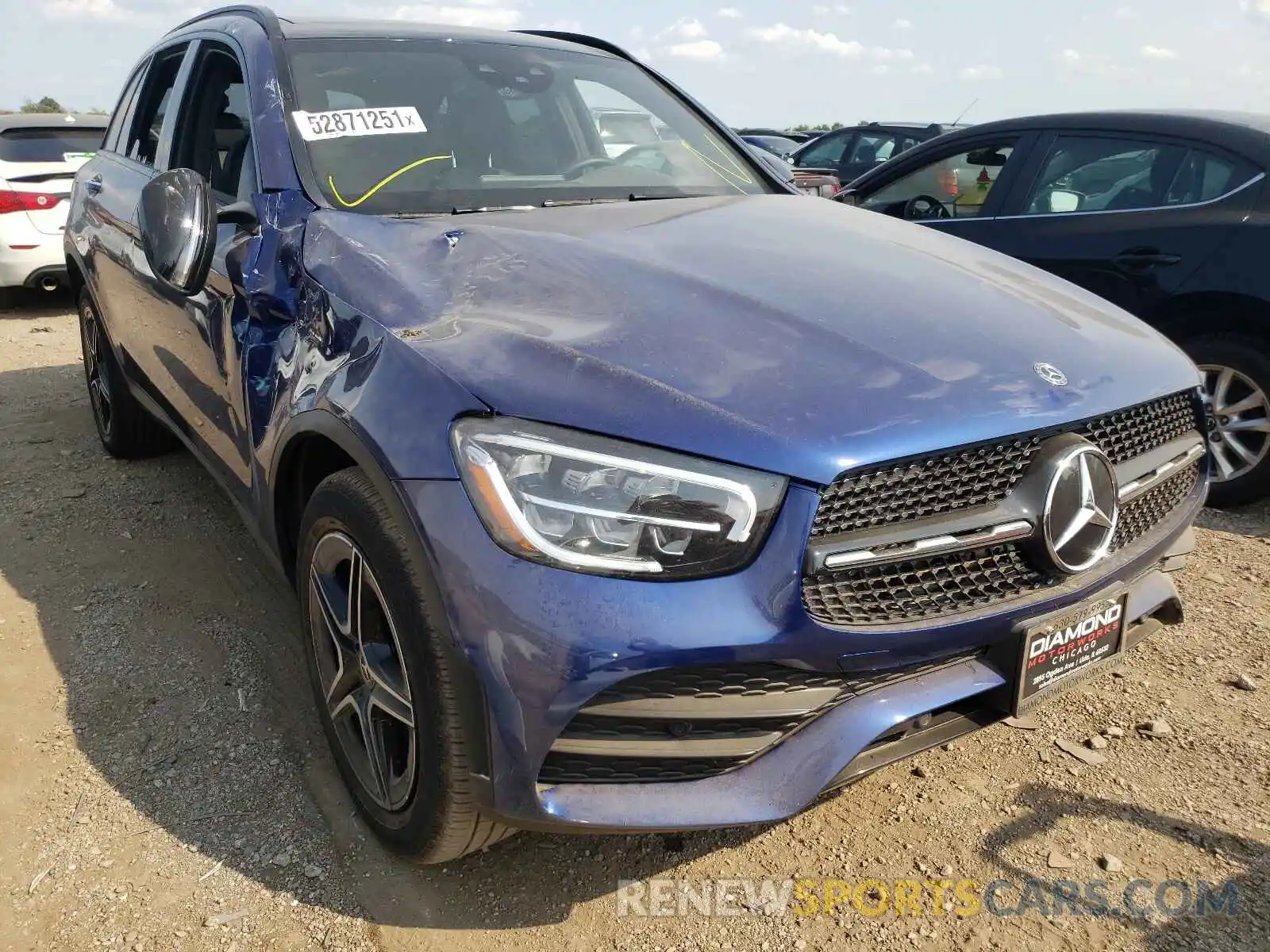 1 Photograph of a damaged car WDC0G8EB5LF755239 MERCEDES-BENZ GLC-CLASS 2020