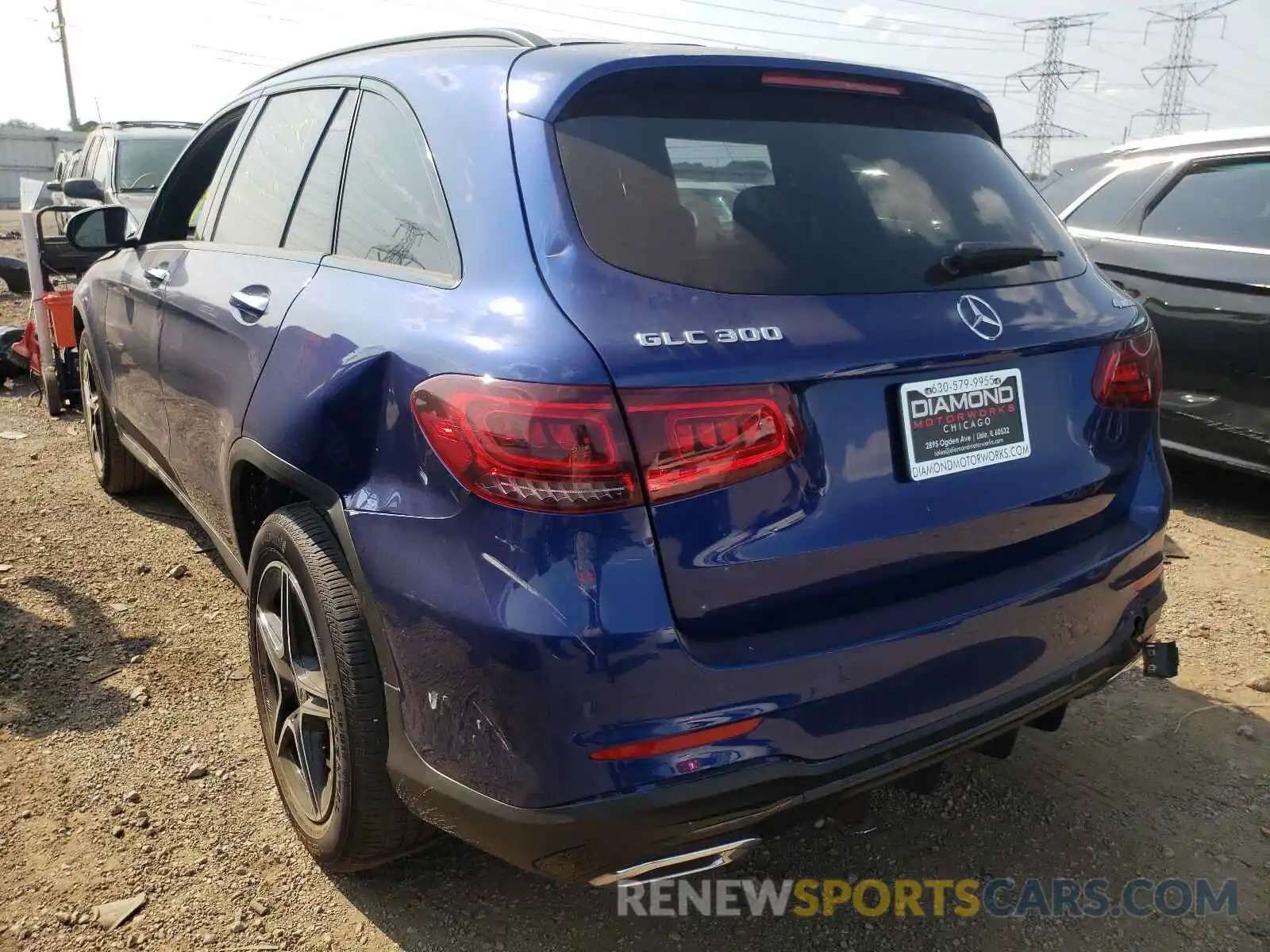 3 Photograph of a damaged car WDC0G8EB5LF755239 MERCEDES-BENZ GLC-CLASS 2020