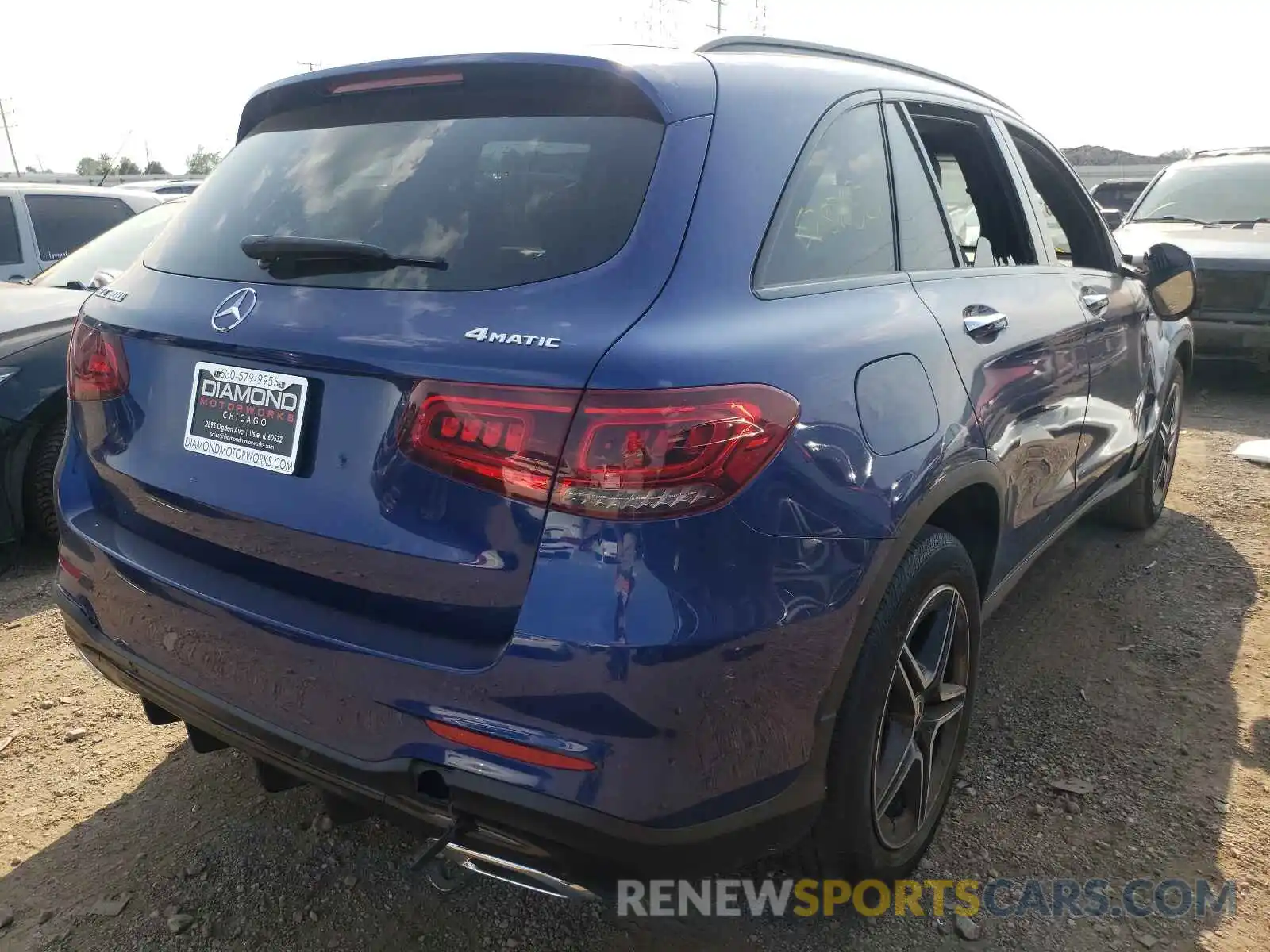 4 Photograph of a damaged car WDC0G8EB5LF755239 MERCEDES-BENZ GLC-CLASS 2020