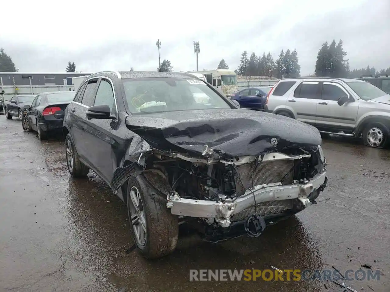 1 Photograph of a damaged car WDC0G8EB6LF684925 MERCEDES-BENZ GLC-CLASS 2020